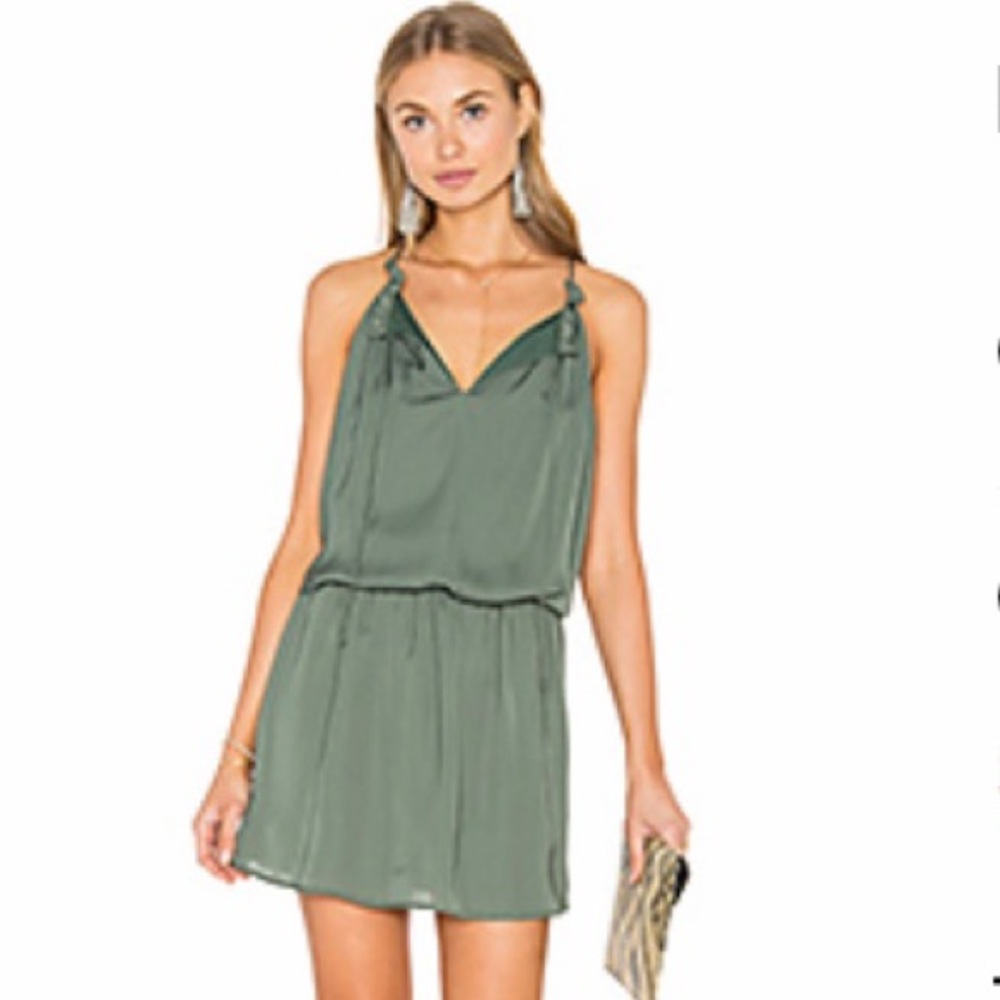 Satin sun dress